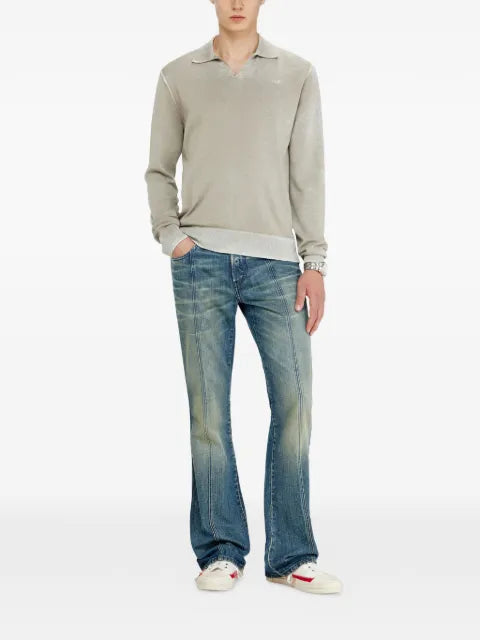 Diesel K-Lawrence spread-collar sweater