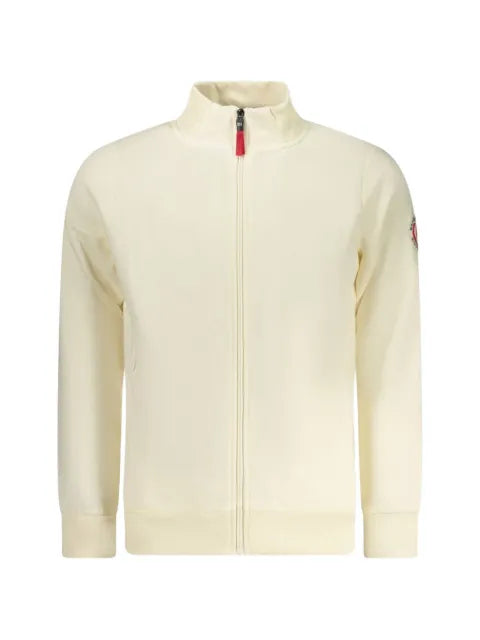 NORWAY 1963 logo-patch zip-up sweater