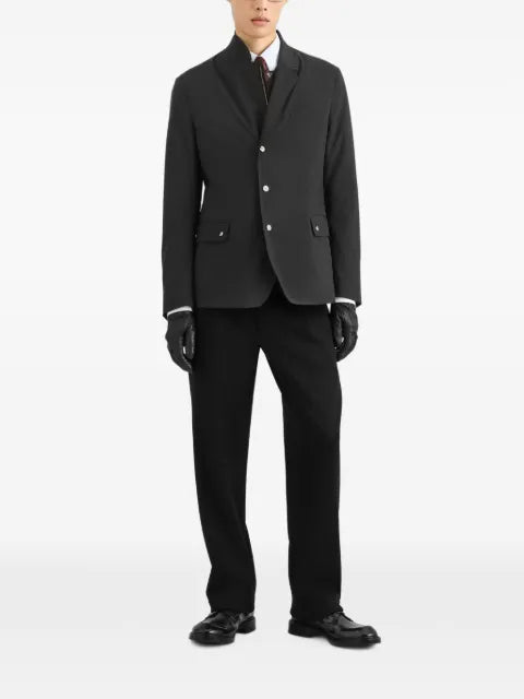 Dolce & Gabbana Portofino single-breasted nylon jacket
