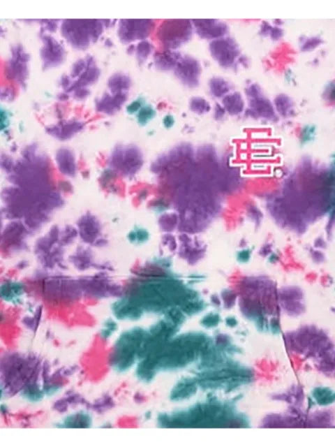 ERIC EMANUEL EE Basic V2 spot-dye logo-print hoodie