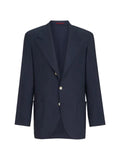 Brunello Cucinelli cashmere Batavia deconstructed blazer with patch pockets