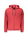 NORWAY 1963 fleece-texture logo-patch hoodie