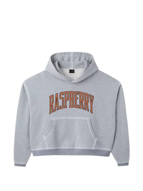 GV Gallery logo-print contrast-stitch hoodie