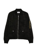 FENDI logo-tape bomber jacket