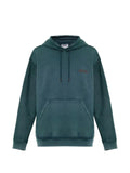 Moschino logo-embroidered drawstring hoodie