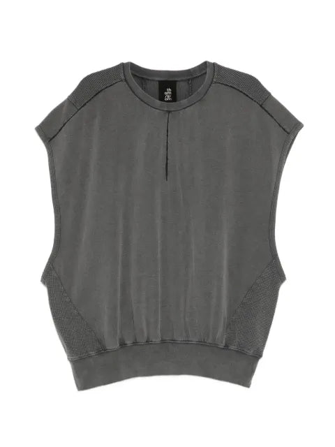 Thom Krom distressed-effect sleeveless sweatshirt