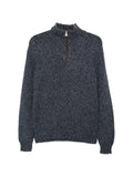 Fedeli long-sleeve quarter-zip sweater