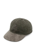 Gran Sasso Logo-herringbone baseball cap