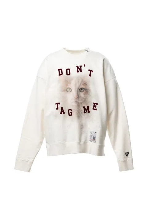 Maison MIHARA YASUHIRO cat printed sweatshirt