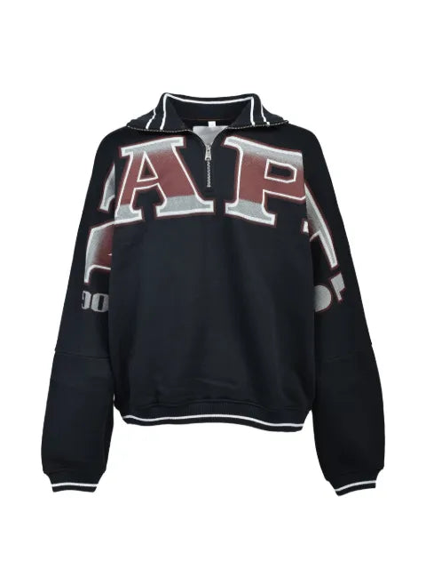 Napa By Martine Rose x PDF Napapijiri graphic-print half-zip sweater