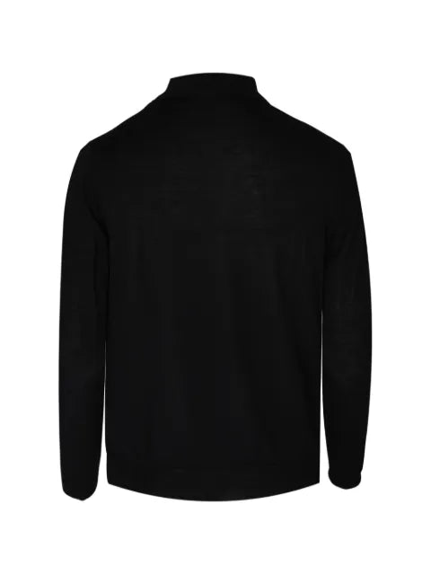 Tombolini zip-fastening polo sweater