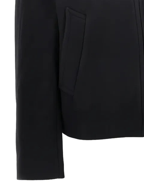 Studio Nicholson zip-up wool-blend coat