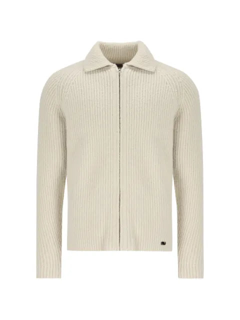 Massimo Osti Studio ribbed-knit raglan-sleeve sweater