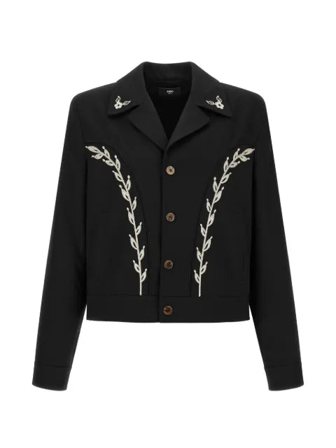 AMIRI embroidered Western jacket