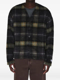 Dr. Denim Julian check-pattern cardigan