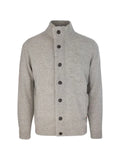 Barbour Essential elbow-patch button-up cardigan