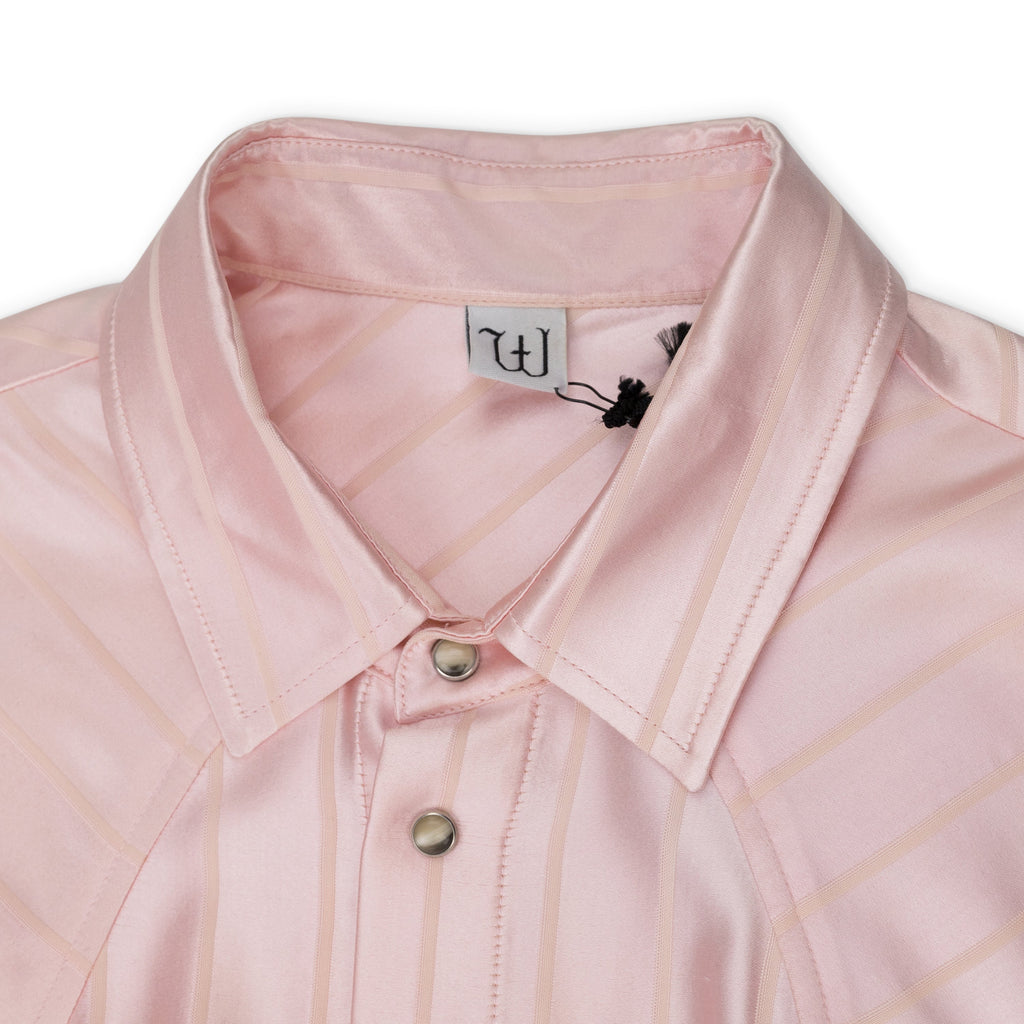 Pink Striped Button Down Shirt