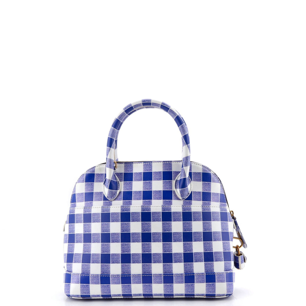 Logo Ville Bag Printed Leather Small