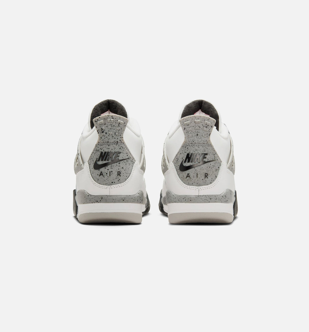 Air Jordan 4 Retro "White Cement" Big Kids' Shoe – Summit White/Fire Red/Cement Grey/Black
