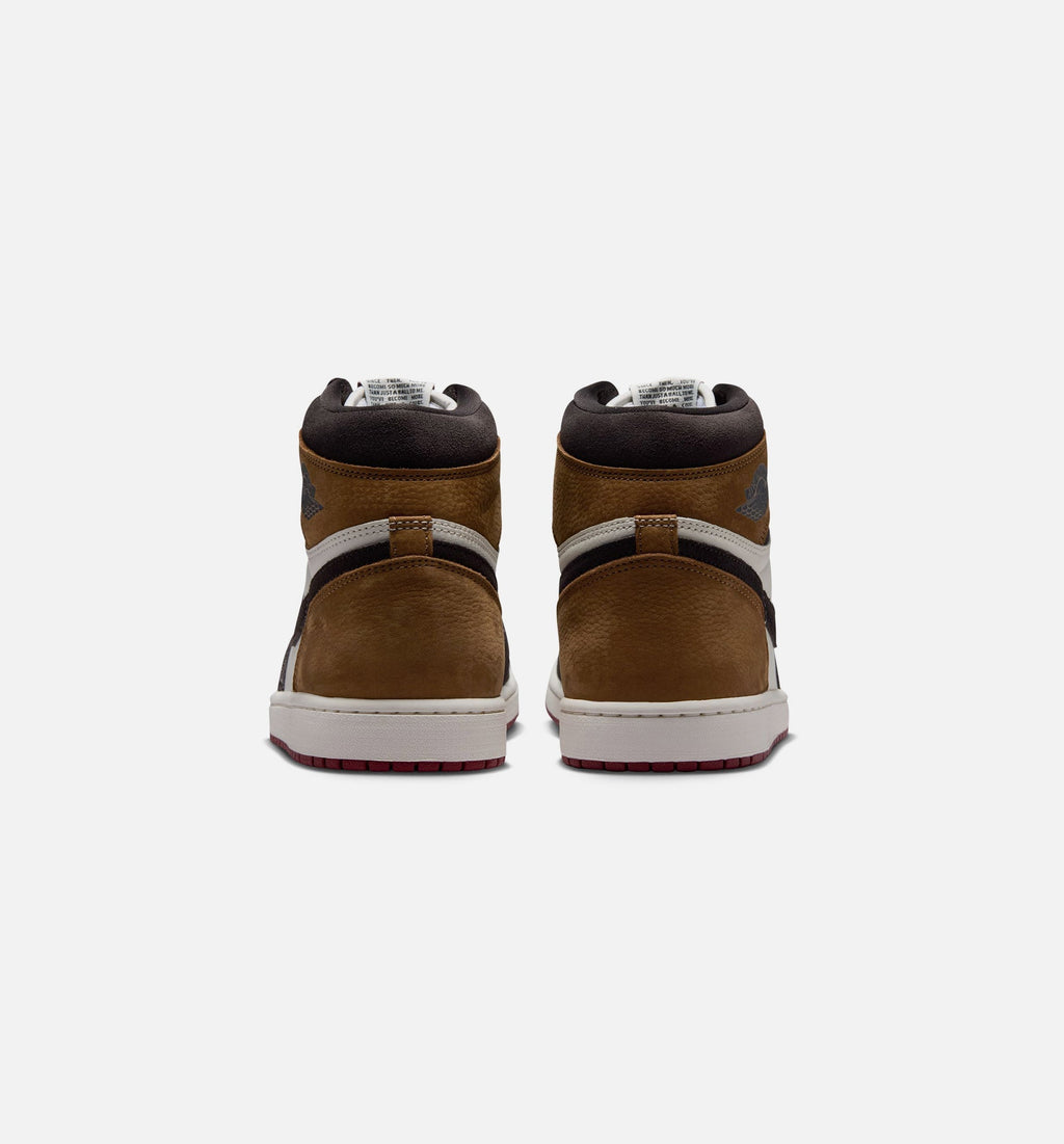Air Jordan 1 Retro High OG Love Letter – Men's Lifestyle Shoe | Shadow Brown/Team Red/Light British Tan
