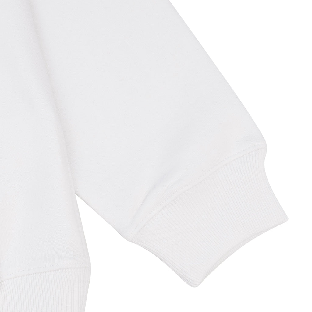 White Goth Logo Hoodie