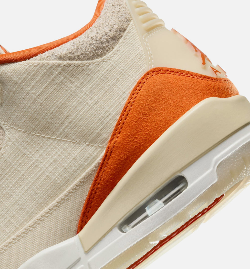 Air Jordan 3 Retro Starfish Women's Lifestyle Shoes - Fossil/Starfish/Sail