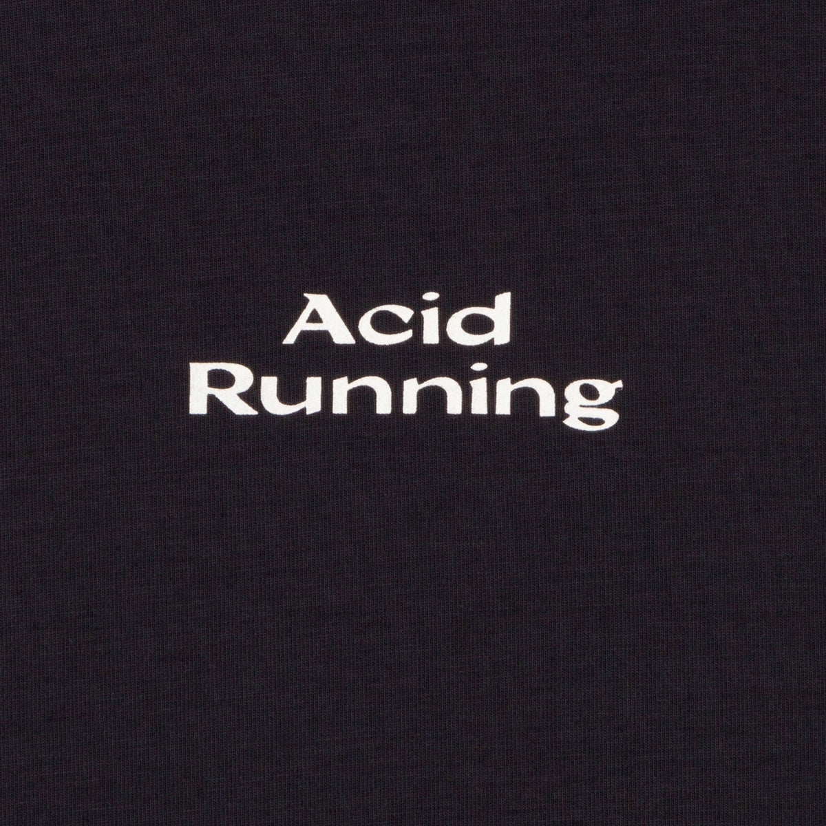 Acid Running Logo T-Shirt - Black