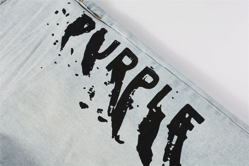 PURPLE  Fashion Jeans 5048