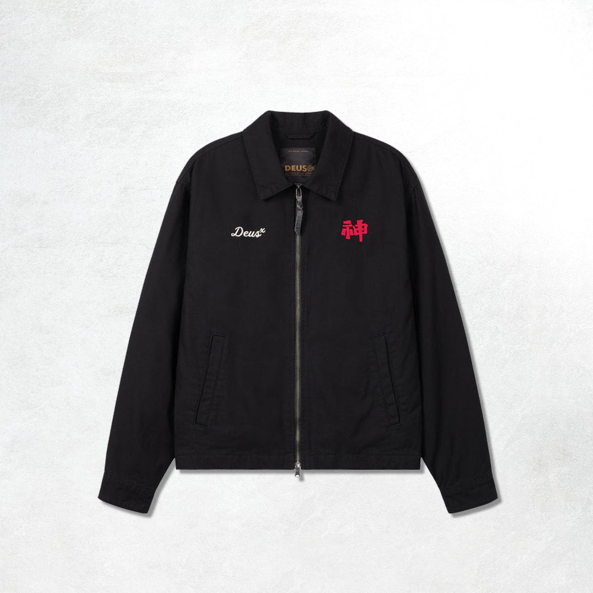 Deus Dogleg Jacket: Black