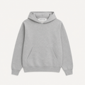 Forward, Always Ultra Heavyweight Hooded Sweatshirt: Light Grey Marl