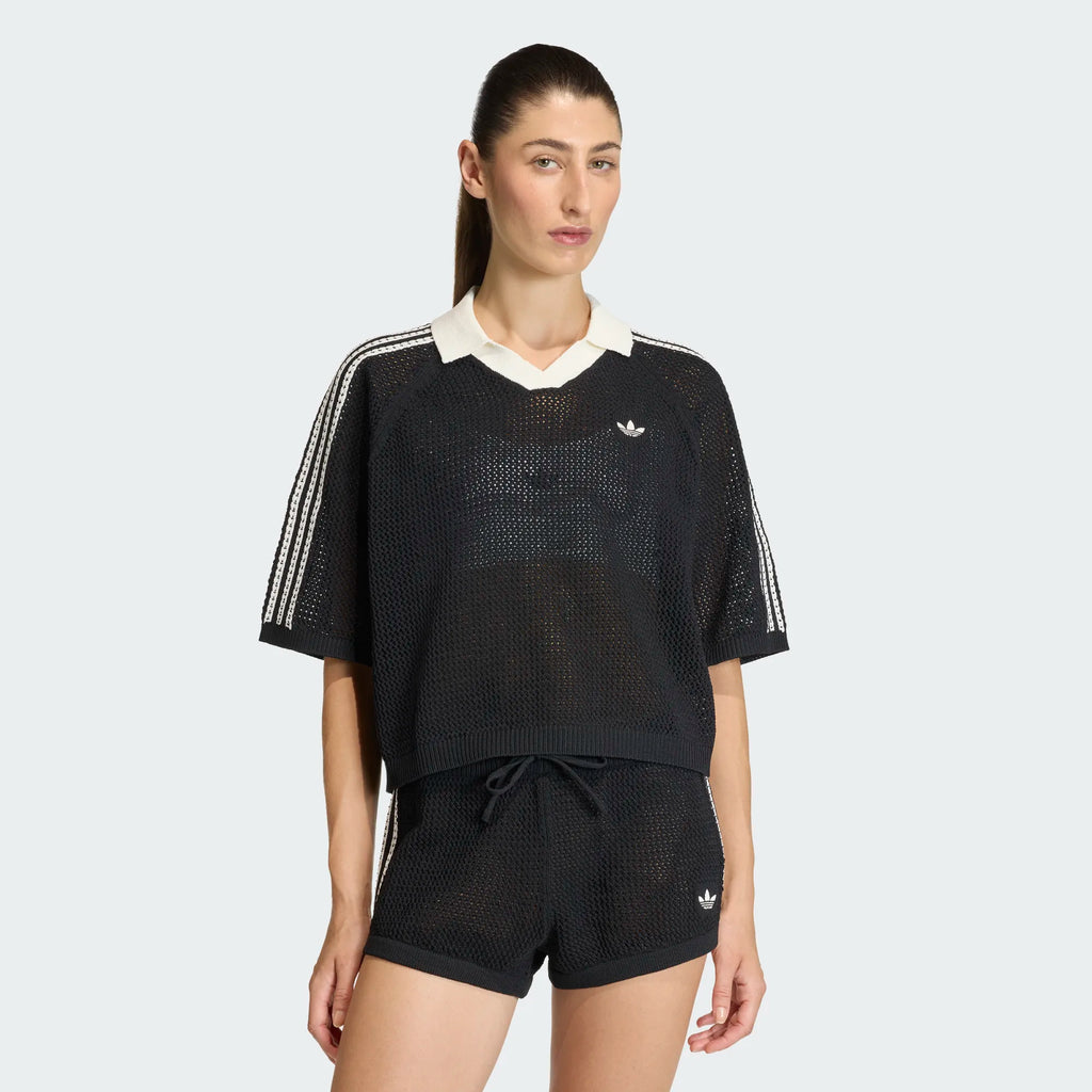 Wmns Adidas Crochet Polo