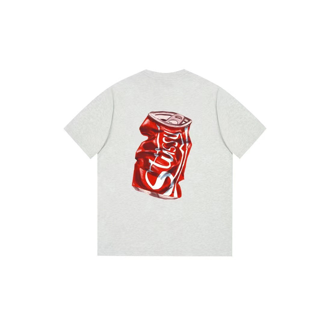 Stussy T Shirts Loose Casual T-Shirts Same for Men and Women