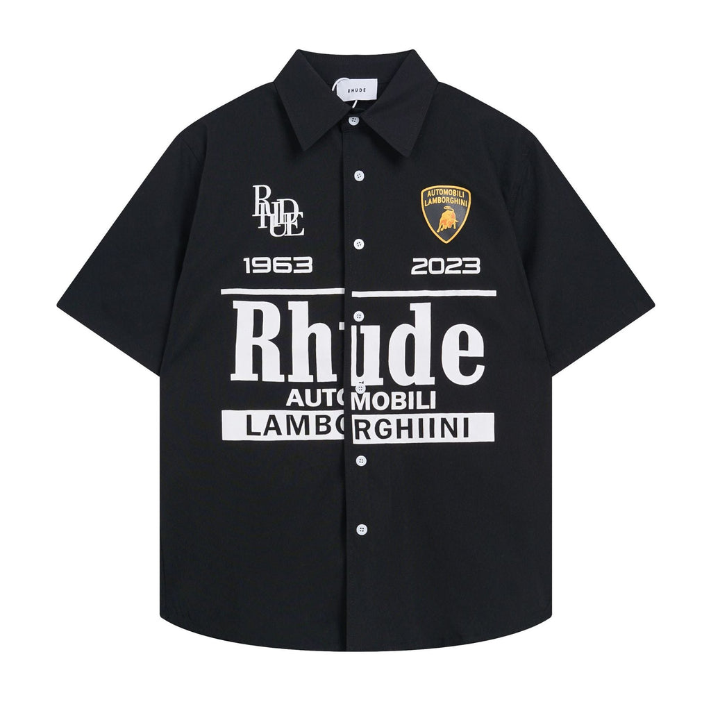 Rhude T-shirt Short Sleeve Shirt Casual Shirt