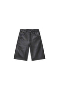 Leather Bonded Short