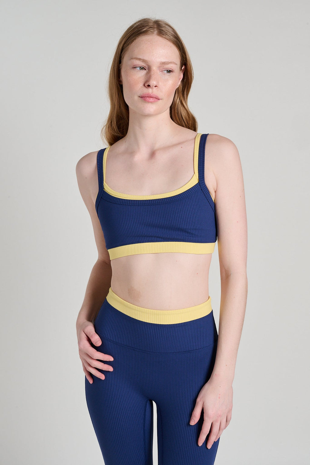 Ribbed Layered Bralette