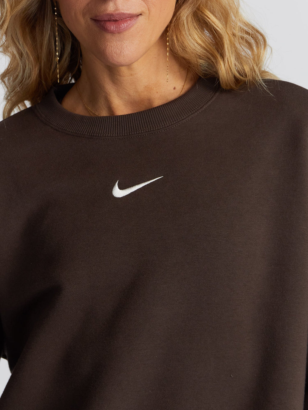 Oversized Crew-Neck Sweatshirt
