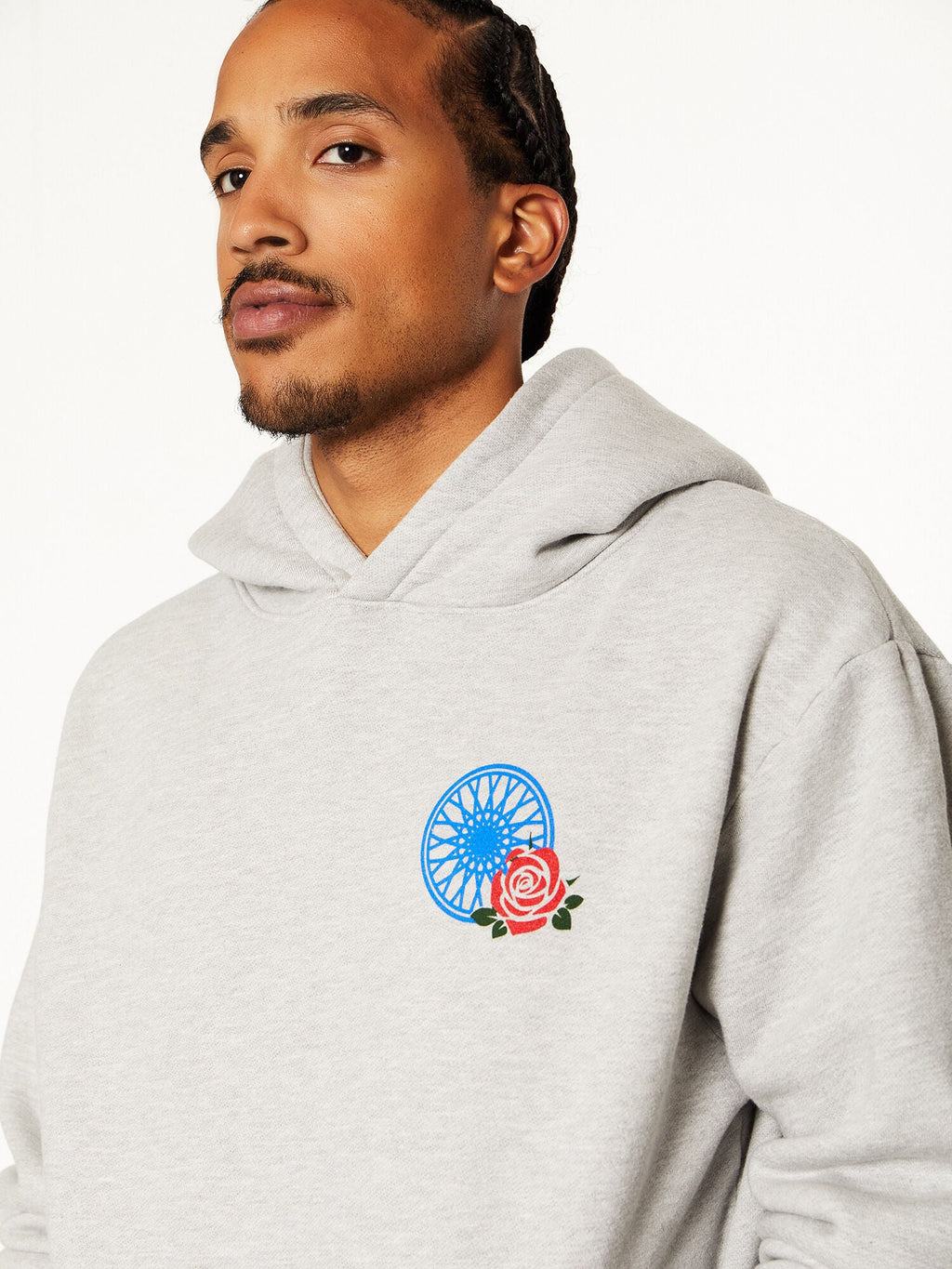 GREY PRYCE HOODIE