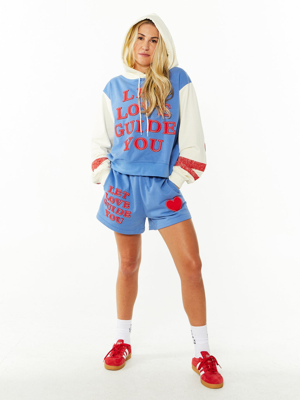 LET LOVE GUIDE YOU SWEATSHORT