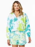 CROP ZIP HOODIE