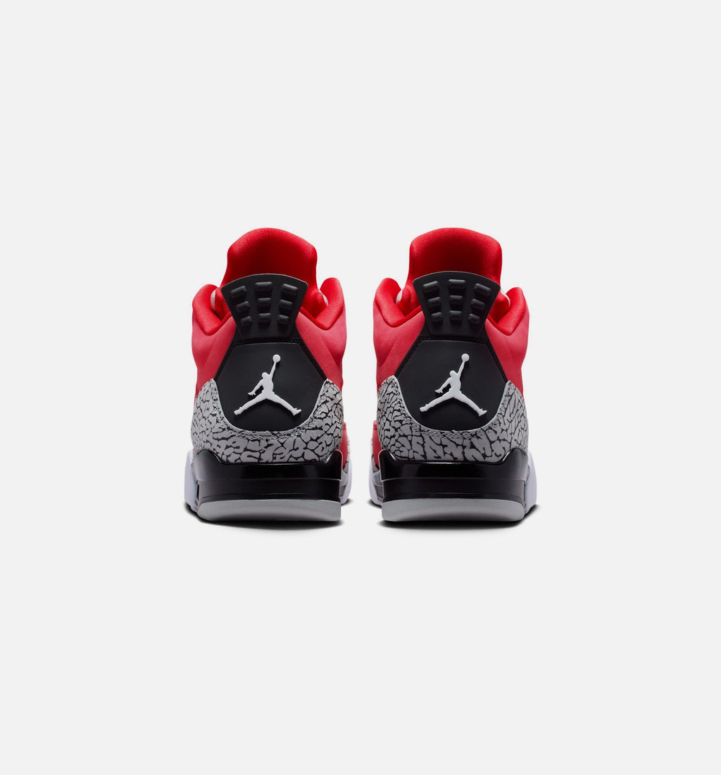 Son of Mars Low Men's Lifestyle Shoes - Fire Red/Black/Grey Mist/White