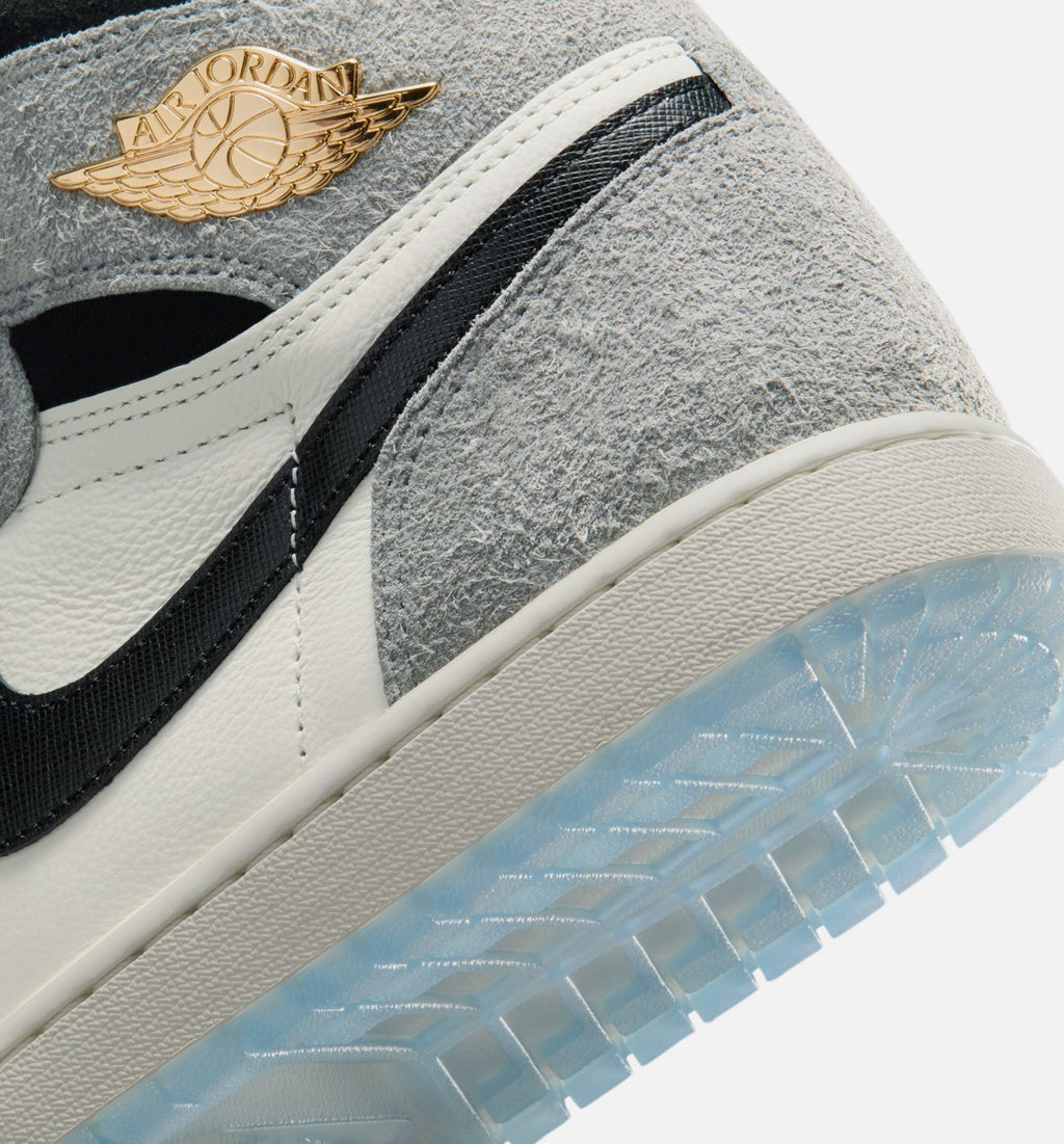 Air Jordan 1 Retro High OG Cool Grey Men's Lifestyle Shoes - Cool Grey / Black / Game Royal / Sail