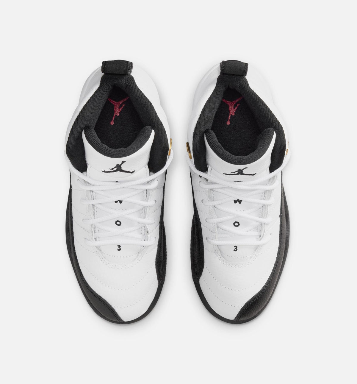 Air Jordan 12 Retro 'Taxi' Preschool - White/Black/Taxi