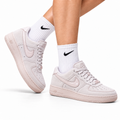 Nike Air Force 1 Low Pale Pink Unisex Sneakers Style 11
