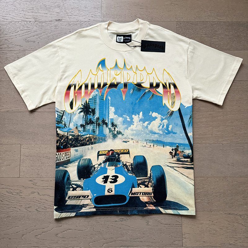 Godspeed E Pluribus Unum Racing Graphic T-Shirt