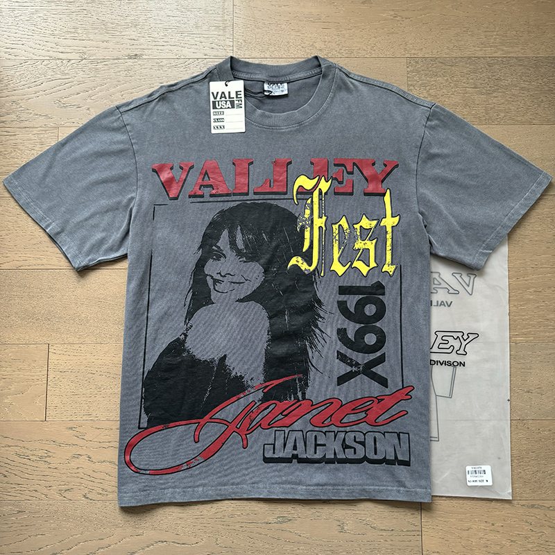 VALE USA Janet Jackson Festival Graphic T-Shirt