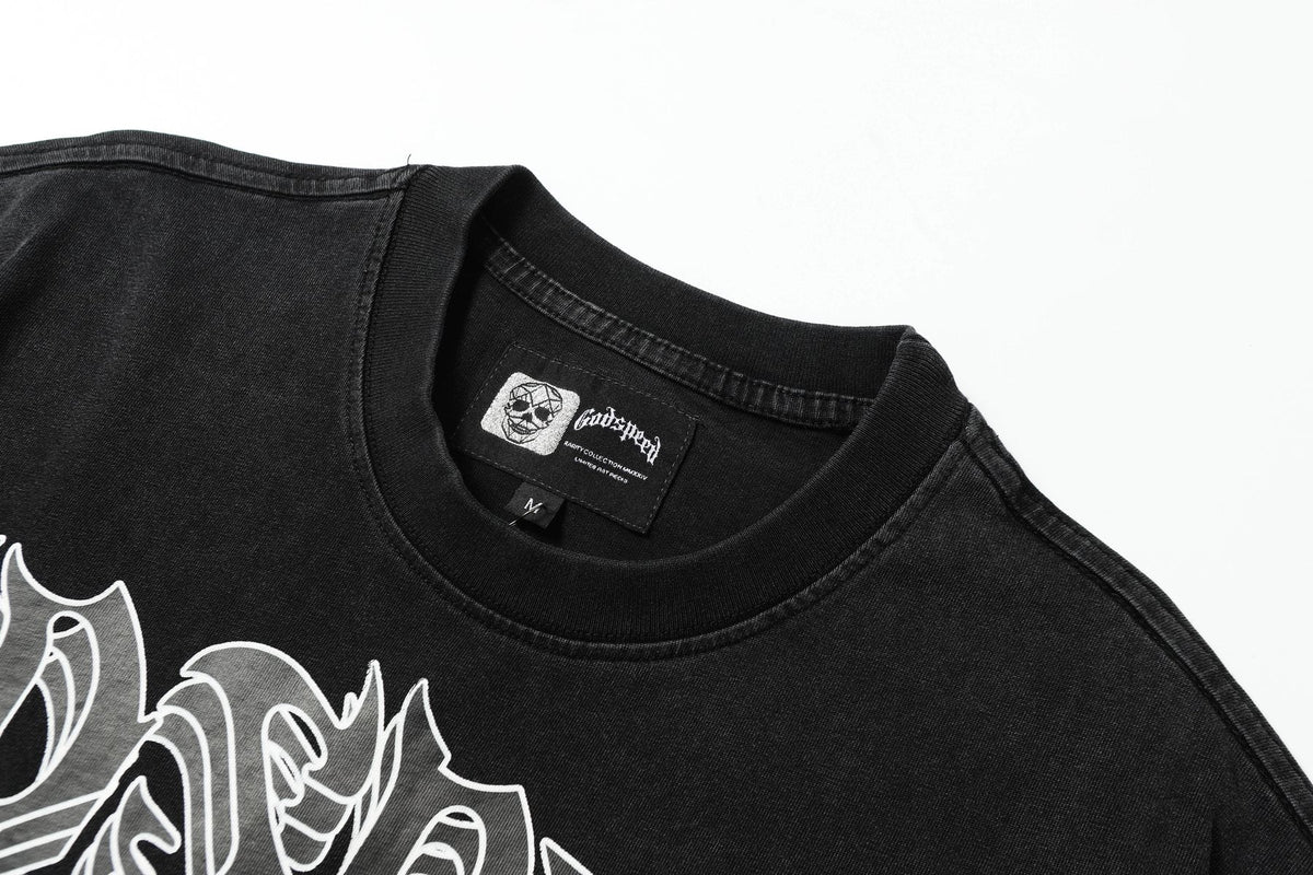 Godspeed Desert Skeleton Graphic Short-Sleeve T-Shirt