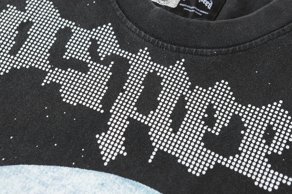 Godspeed Blue Skull Graphic T-Shirt