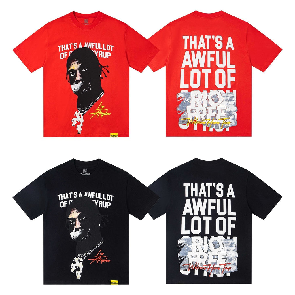 THAT'S A AWFUL LOT OF COUGH SYRUP Portrait Graphic T-Shirt