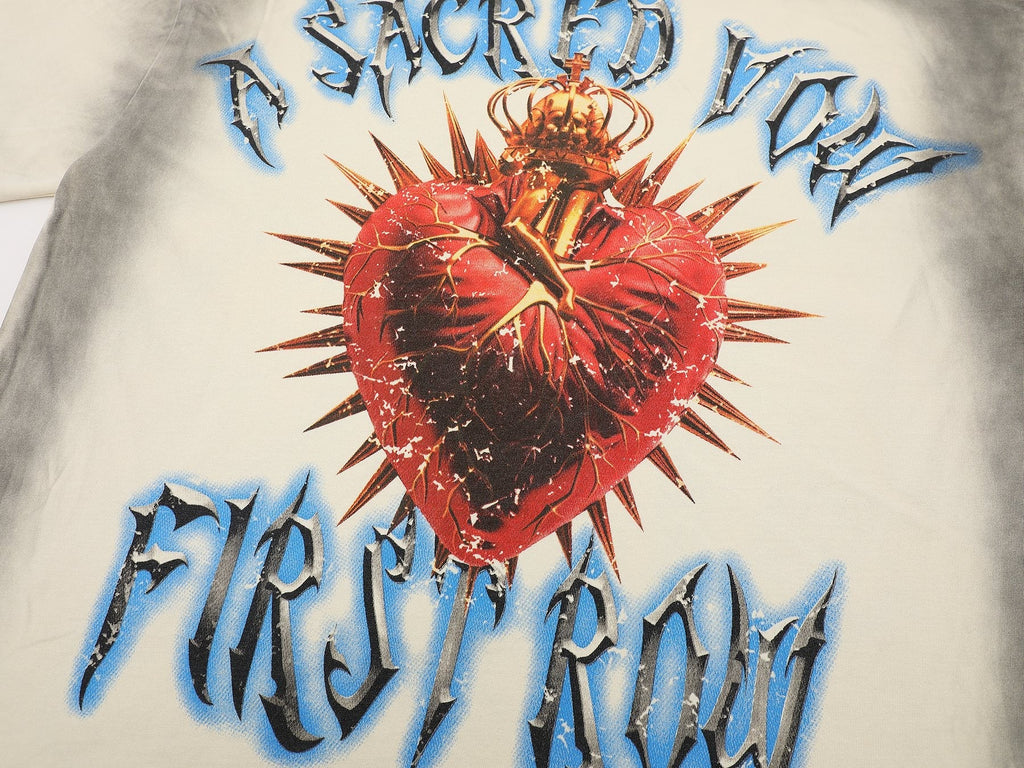FIRST ROW A Sacred Vow Angel Graphic T-Shirt