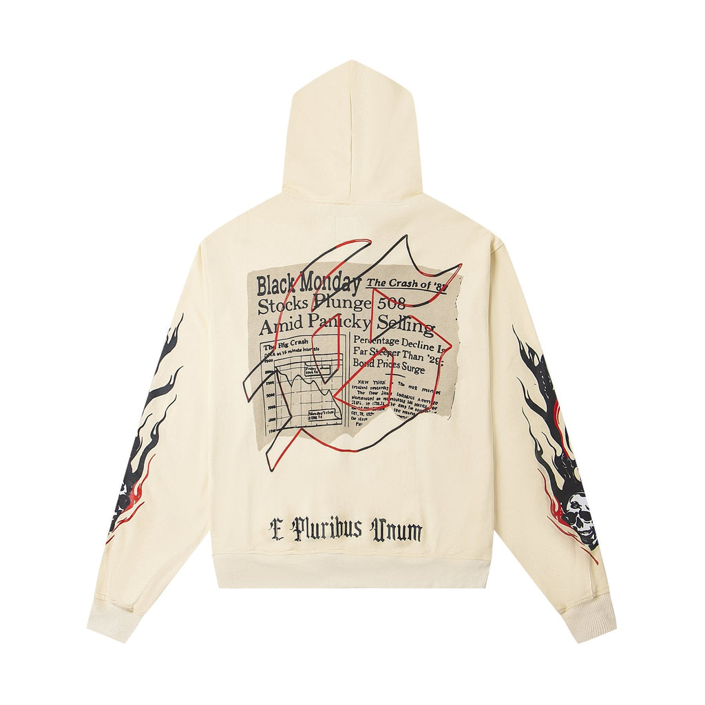 Godspeed Black Monday Skeleton Graphic Hoodie